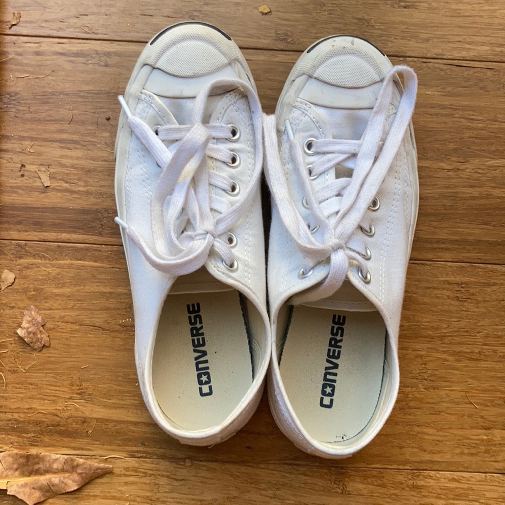 Converse Jack Purcell Size 6 sneakers white